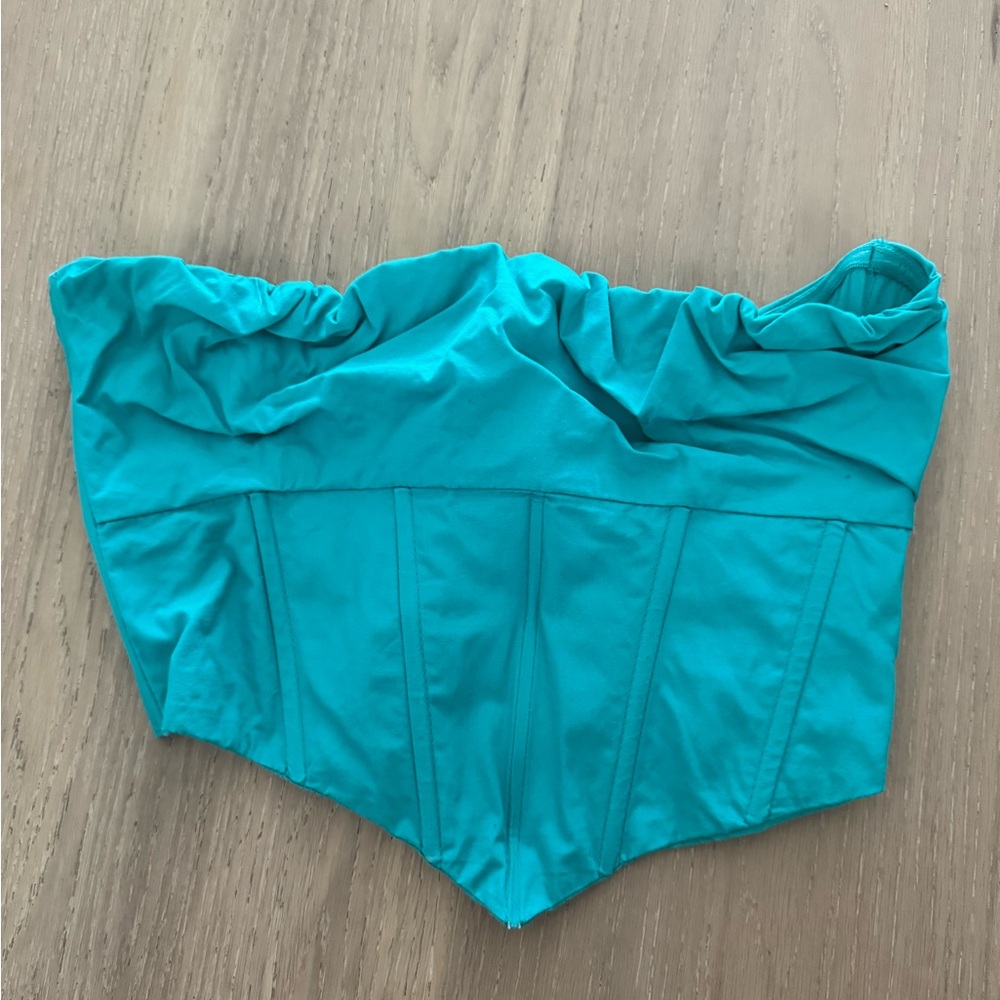 Princess Polly aqua corset